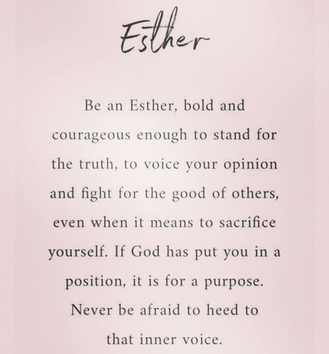 Book Of Esther Quotes, Strong Christian Women Quotes, Women Of God, Woman Of God, Bible Women, Christian Bible Study, Biblical Quotes, Bible Encouragement, Verse Quotes