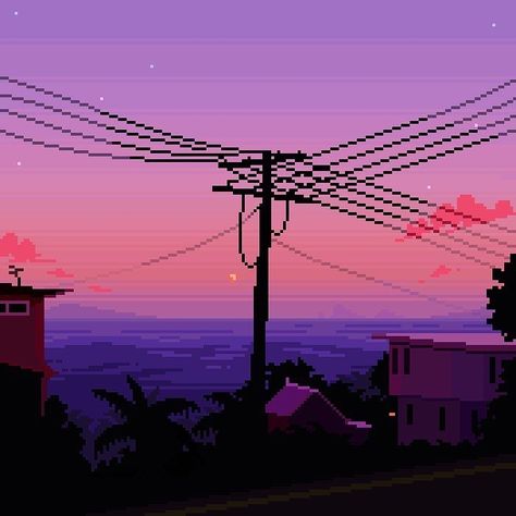 Pixelated Art, Pixel Art Landscape, 8 Bit Art, Arte Indie, Pixel Art Background, Vaporwave Art, Arte 8 Bits, 8bit Art, Cool Pixel Art