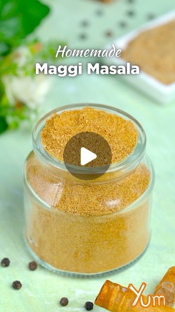 Yum on Instagram: "Homemade Maggi Masala   #homemade #maggimasala #tasty #maggi" Maggie Recipes, Kerala Curry, Maggi Masala, Maggi Recipes, Masala Powder Recipe, Homemade Dry Mixes, Health Facts Food, Dry Mixes, Powder Recipe