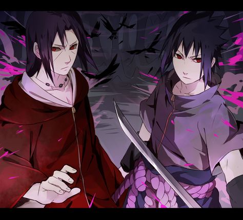 Itachi and Sasuke Sasuke Vs, Madara Wallpaper, Sasuke And Itachi, Mangekyou Sharingan, Naruto Images, Uchiha Clan, Naruto Series, Naruto Pictures, Sarada Uchiha