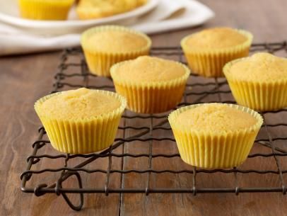 Honey Cornbread Muffins Recipe | The Neelys | Food Network Lemon Ricotta Muffins, Ricotta Muffins, Honey Cornbread Muffins, Cornbread Muffins Recipe, Muffin Papers, Honey Cornbread, Cornbread Muffins, Corn Muffins, Corn Bread Recipe