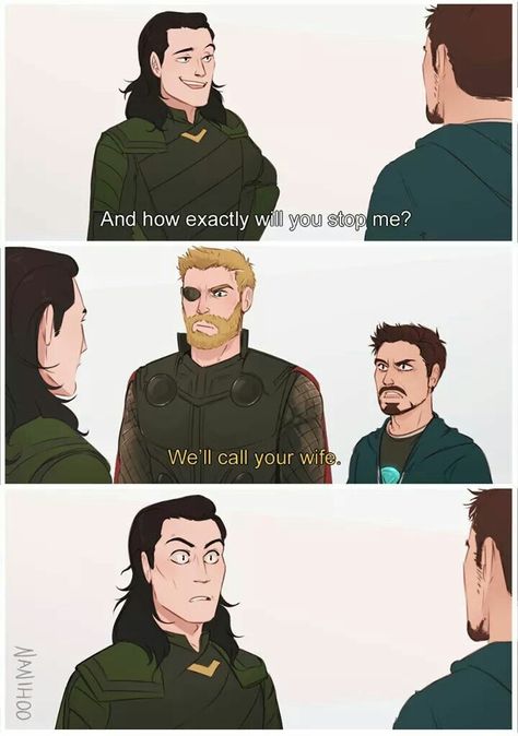 Thor Tumblr, Loki And Sigyn, Loki Fanart, Funny Marvel Memes, Dc Memes, Avengers Memes, Loki Marvel, Loki Thor, Marvel Jokes