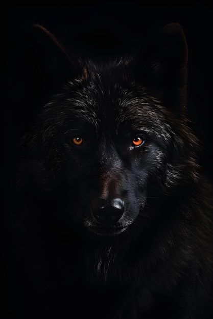 Black wolf with red eyes in the dark | Premium Photo #Freepik #photo #werewolf Red Eyes In The Dark, Black Wolf With Red Eyes, Werewolf Eyes, Wolf With Red Eyes, Eyes In The Dark, Wolf Shifter, Werewolf Aesthetic, Wolf Eyes, Wolf Photos