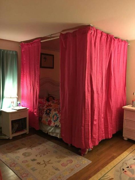 2025 Collage, Dream Dorm Room, Canopy Bed Diy, Dorm Sweet Dorm, Garage Room, Hidden Bed, Kids Bedroom Inspiration, Girly Room, Living Room Design Decor