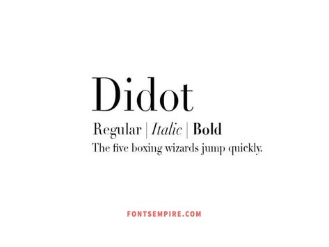 Didot Font Family Free Download Didot Font Pairing, Didot Typography, Didot Font, Wordmark Logo Typography, Cursive Fonts Handwritten, Font Families, Font Sans Serif, Firmin Didot, Magazine Fonts