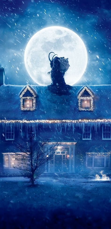 #krampus #christmas #movieposters #horror #fantasy #textless #wallpaper Krampus 2015, Christmas Horror Art, Krampus Movie, Scary Christmas, Christmas Horror, Creepy Christmas, Scary Wallpaper, Dark Christmas, Worst Movies