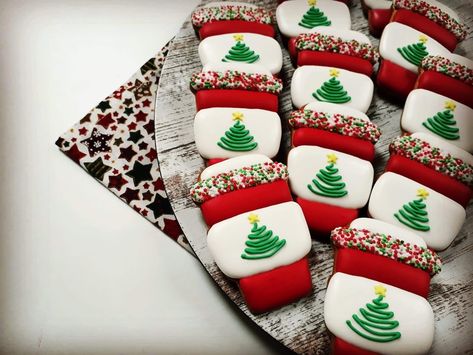 Latte Cookie, Christmas Latte, November Sale, Fall Cookies, Cookie Ideas, Shaped Cookie, Cookie Designs, Christmas Cookies, Christmas Food