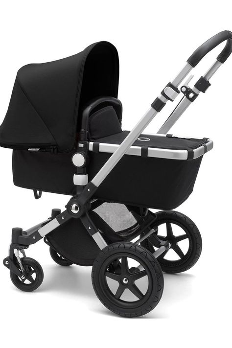 Introducing the Bugaboo Cameleon3plus Complete Pram ALU/Black-Black. This top-notch baby pram offers style, functionality, and durability. With an alloy steel and aluminum frame, it's both robust and lightweight. The 3-point harness ensures safety, while the sleek design adds a touch of modernity. Enjoy comfortable and stylish strolls with Bugaboo Cameleon3plus. Bugaboo Cameleon, Toddler Car, Sun Canopy, Toddler Car Seat, Baby Prams, Fabric Set, Toddler Age, Framed Fabric, Bassinet