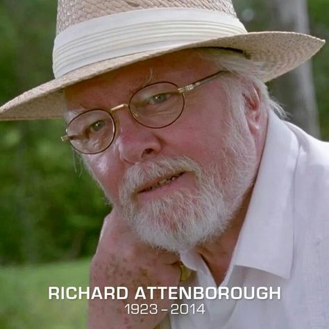 John Hammond from Jurassic Park John Hammond, Jurassic Movies, Character Motivation, Richard Attenborough, Jurassic Park 1993, Jurassic Park World, Steven Spielberg, British Actors, Martin Luther King