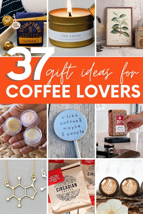 Shower your favorite coffee connoisseur with some goodies from our amazing list of gift ideas for coffee lovers. We have ideas for every budget range! Gifts For Coffee Lovers, Coffee Enthusiast, Diy Coffee, Coffee Drinkers, Inexpensive Gift, Coffee Gifts, Christmas Coffee, Coffee Lover Gifts, Coffee Love