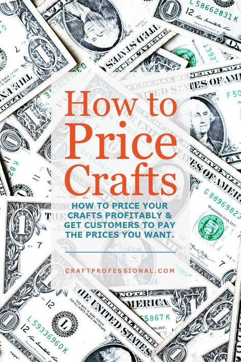 How to price your crafts. Popular strategies for pricing handmade items to help you take the emotion out of pricing. Plus a free craft pricing calculator to help you determine retail and wholesale prices. Craft Pricing Formula, Craft Pricing Calculator, Pricing Formula, Small Business From Home, Profitable Crafts, Crafting Business, Collateral Beauty, Selling Crafts, Pricing Calculator