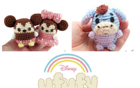 Disney Haken, Chip Mug, Disney Tsum Tsum, Chip And Dale, Tsum Tsum, Crochet Amigurumi, Winnie The Pooh, Crochet Projects, Free Pattern