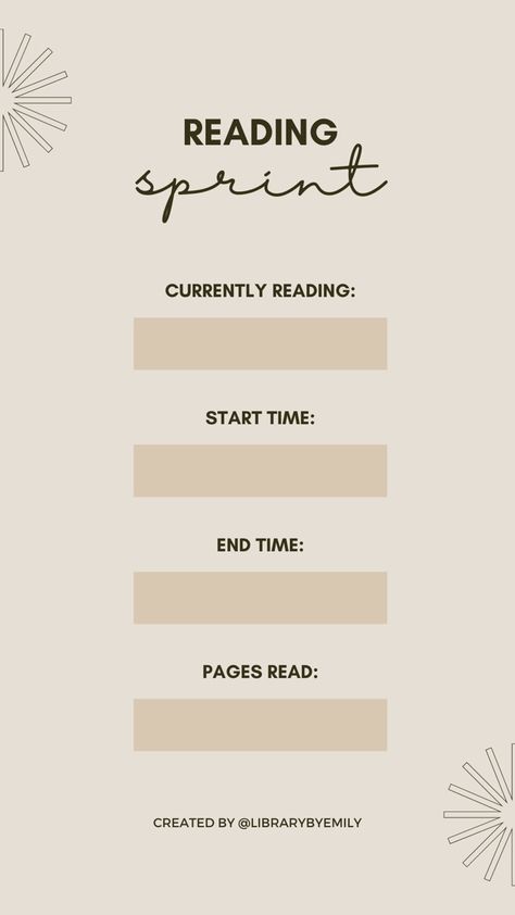 Reading Sprint Template, Bookstagram Review Template, Bookstagram This Or That Template, Reading Tracker Spreadsheet, Get To Know The Bookstagrammer Template, Tutoring Business, Story Setting, Reading Challenge, Book Template