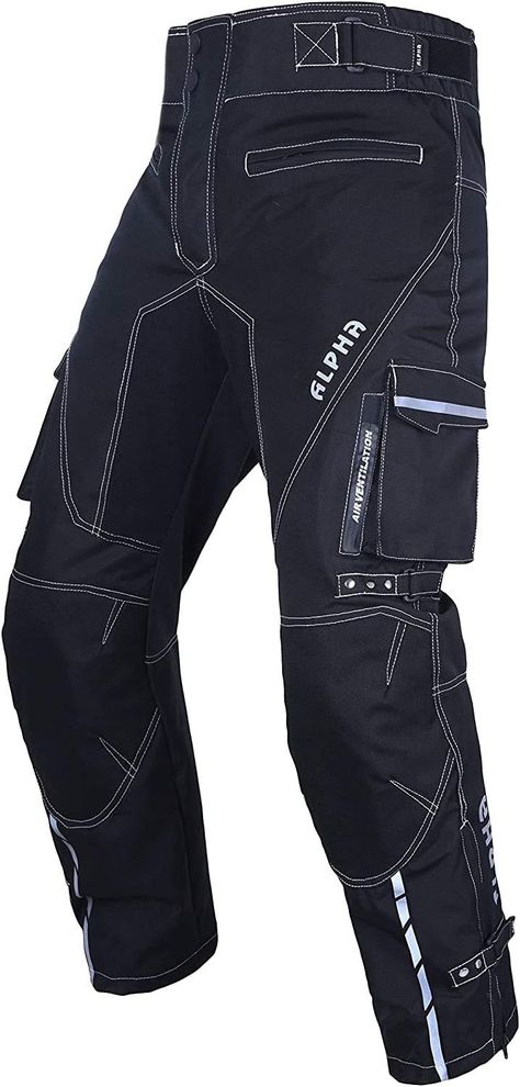 Amazon.com: Dirt Bike Motocross Motorcycle pants for men hi Vis armor riding racing dual sports overpants atv mx bmx (BLACK, WAIST 32"-34" INSEAM 30") : Automotive Motorcycle Riding Pants, Motocross Pants, Cycle Gear, Dual Sport Motorcycle, Bike Pants, Biker Pants, Moto Pants, Motorcycle Pants, Equestrian Riding