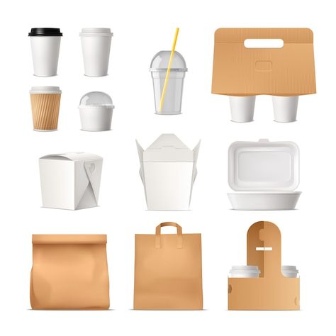 Food Packaging Ideas, Food Delivery Packaging, Coffee Cup Crafts, Takeaway Packaging, Graphic Design Mockup, Coffee Delivery, Coffee Cup Art, Food Package, Takeout Food