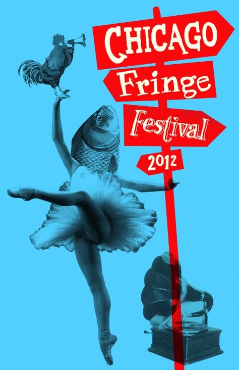 Fringe Festival, Festival Inspiration, Festival Poster, 2nd Place, Contest Winning, Collage Design, Festival Posters, Party Night, Graphic Design Inspiration