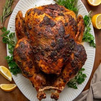 Cajun Dry Brine Turkey Citrus Herb Roasted Turkey, Mayonnaise Turkey, Roasted Turkey Recipe, Hidden Valley Recipes, Dry Brine Turkey, Dry Brine, Cajun Turkey, White Chicken Chili Slow Cooker, Herb Roasted Turkey