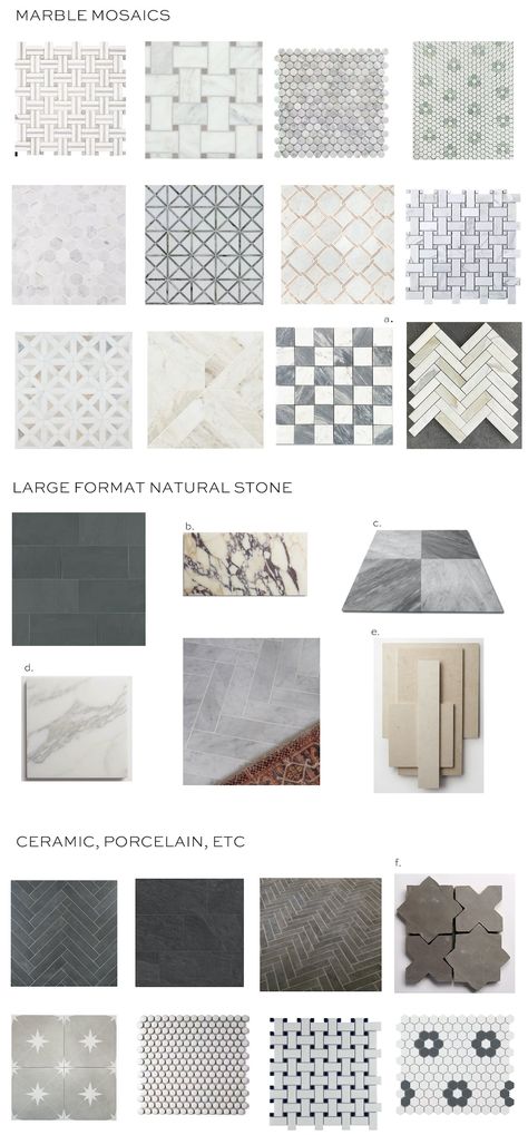 Elements of Style - Timeless Floor Tile Roundup Timeless Floor Tile, Powder Room Floor Tile, Faux Brick Tiles, Powder Room Floor, Classic Powder Room, Bathroom Tiles Combination, Room Floor Tiles, Floor Tile Ideas, Erin Gates Design