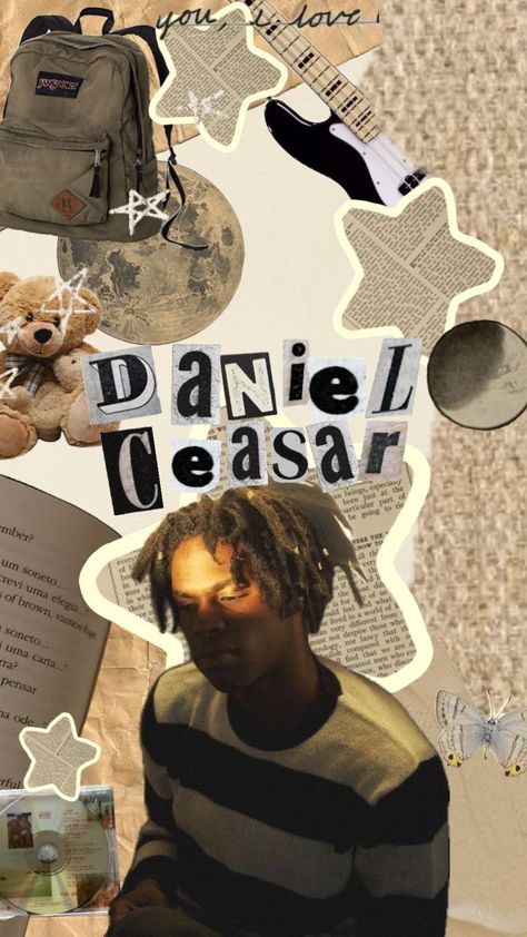 Daniel Caesar Wallpaper Iphone, Unique Iphone Wallpaper, Album Cover Wallpaper Collage, Squad Photos, Hip Hop Poster, Funny Cat Wallpaper, Daniel Caesar, Instagram Collage, Dorm Posters