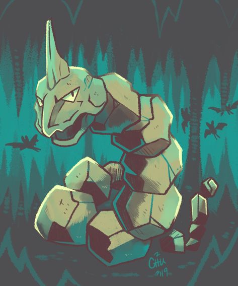 Onyx Pokemon, Onix Pokemon, Pokemon Drawing, Oc Pokemon, Wild Pokemon, Pokémon Art, Pokemon Stickers, Games Images, Pokemon Drawings