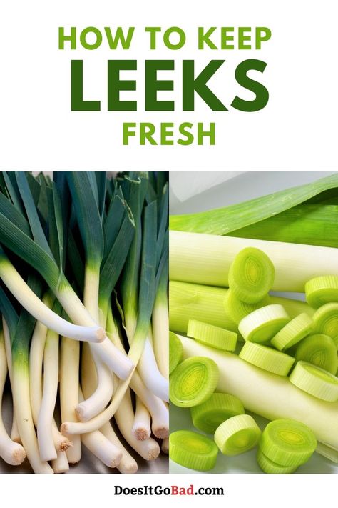 Learn the best storage techniques for keeping leeks fresh in this informative article. Discover how to store leeks, whether to refrigerate them, and how long they last. Find out how to identify spoiled leeks and get tips for maximizing their shelf life. Whether you're a cooking enthusiast or just love fresh produce, this guide has you covered! Storing Vegetables, Pantry Fridge, How To Store, Leftovers Recipes, Box Ideas, Fresh Produce, Leeks, Shelf Life, Grocery Store