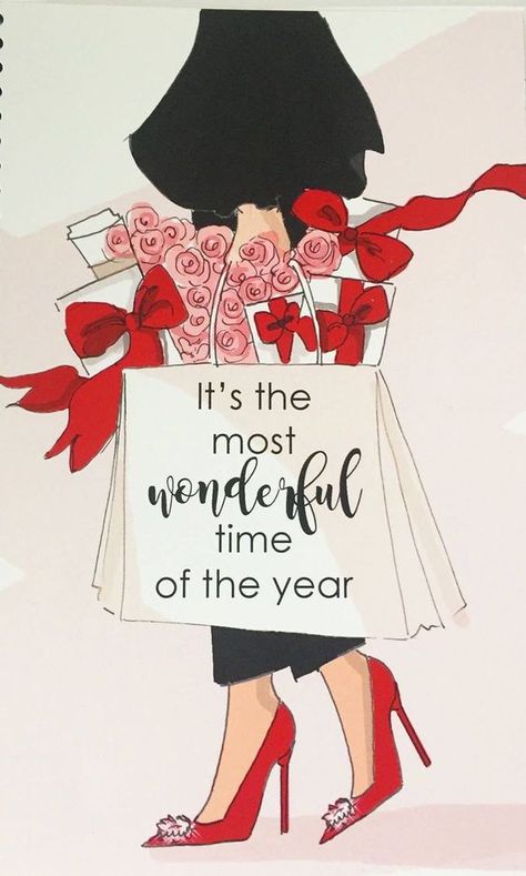 Heather Stillufsen Quotes, Heather Stillufsen, Rose Hill, Holiday Quotes, Wonderful Time Of The Year, Dessin Adorable, Christmas Illustration, Christmas Quotes, Christmas Wallpaper