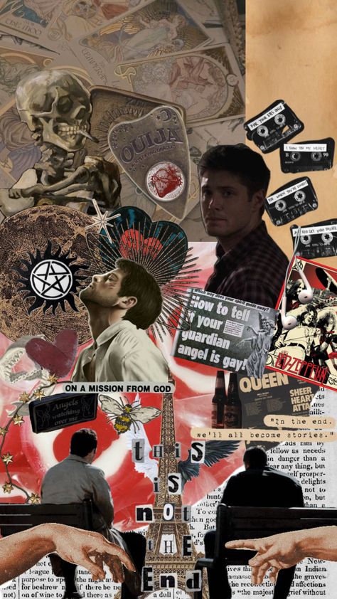 #supernatural #wallpaper #deanwinchester #castiel #destiel #aesthetic Destiel Wallpaper, Destiel Aesthetic, Castiel Aesthetic, Castiel Supernatural, Supernatural Wallpaper, Supernatural Destiel, Super Natural, Destiel, Castiel