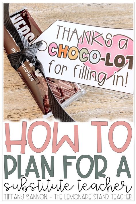 Substitute Thank You Gift, Substitute Teacher Thank You Gift, Substitute Teacher Appreciation Ideas, Thank You Substitute Teacher, Thank You Gifts For Substitute Teacher, Substitute Teacher Thank You, Gifts For Substitute Teachers, Gift For Substitute Teacher, Substitute Teacher Gifts