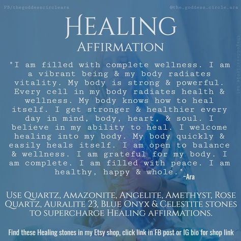 I Am Complete, Energy Healing Quotes, Healthy Affirmations, Soul Journey, Healing Mantras, Health Affirmations, Healing Affirmations, Journey Quotes, Energy Healing Spirituality