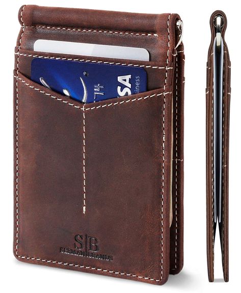 Money Cards Holder, Men With Money, Tactical Wallet, Slim Wallet Men, Leather Credit Card Wallet, Wallets For Men, Rfid Blocking Wallet, Branded Wallets, Front Pocket Wallet