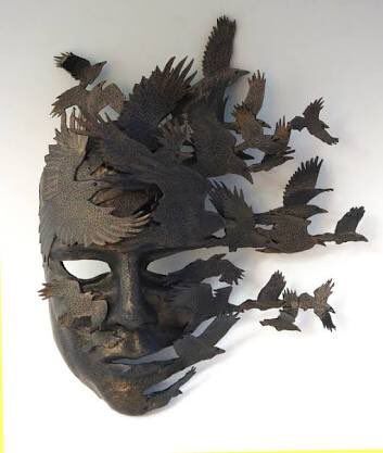 Masquerade Masks, Masquerade Ball, Crows, Ravens, The Mask, A Mask, Carnival, Art Inspiration, Birds