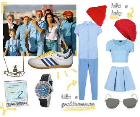 Zissou Cosplay Steve Zissou Costume, Team Zissou, Wes Anderson Style, The Life Aquatic, Steve Zissou, Costume Guide, Wes Anderson Films, Duo Costumes, Hallowen Costume