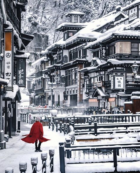 Feb 17, 2020 - Ginzan Onsen is arguably one of the most popular onsen towns in all of Japan, and it’s not hard to see why. Get all our travel tips about this town here! Ginzan Onsen Yamagata, Beautiful Japan Scenery, Ginzan Onsen, Yamagata Japan, Japan In Winter, Onsen Japan, Japan Nature, Winter In Japan, Japan Winter