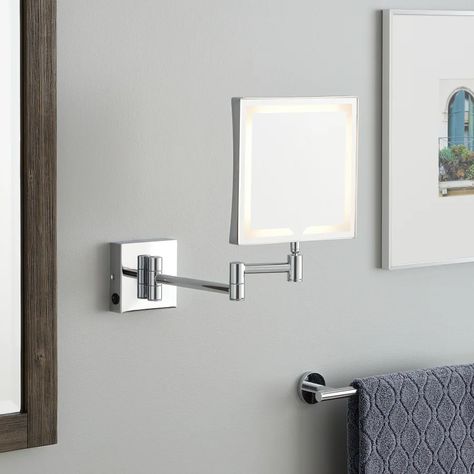 Signature Hardware 481283 Norabel 12-3/4" x 9-1/2" Framed | Build.com Chinoiserie Wallpaper Bathroom, Bath Vision Board, Mirror On Wall, Master Bath Decor, Fireplace Bathroom, Small Bathroom Mirrors, Bathroom Materials, Spa Style Bathroom, Bathroom Accessories Design