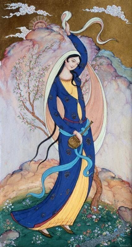 Mahmoud Farshchian, Persian Miniature Painting, Persian Art Painting, Persian Miniature, Ancient Persian, Iranian Art, Eastern Art, Literature Art, Arte Popular