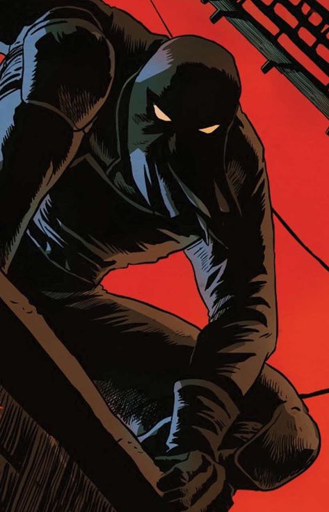 Black Hood The Black Hood Comic, Masked Vigilante Character Design, Vigilante Character Design, Ekko League Of Legends, Stealth Suit, Black Manta, Black Hood, Dark Circle, Book Community