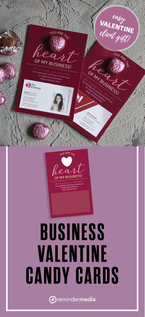 Valentine Business Ideas Products, Valentines Client Appreciation, Valentine Customer Appreciation, Corporate Valentine Gift Ideas, Business Valentines Ideas, Marketing Valentine Ideas, Valentine Business Ideas, Valentine’s Day Client Gifts, Valentine Referral Gifts Marketing