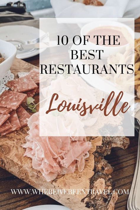 Jun 16, 2020 - Louisville is a great midwestern city with a booming food scene. Check out this list of ten of my favorite restaurants. #Louisville #Kentucky #LouisvilleRestaurants Louisville Kentucky Restaurants, Kentucky Food, Louisville Restaurants, Wine Inspiration, Louisville Slugger Museum, Southern Road Trips, Travel Restaurant, Kentucky Bourbon Trail, Kentucky Travel