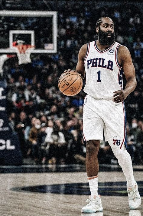 James Harden 76ers, 76ers Wallpaper, James Harden Philadelphia, James Naismith, Nba Wallpapers, Sports Coach, Basketball Wallpaper, James Harden, American Sports