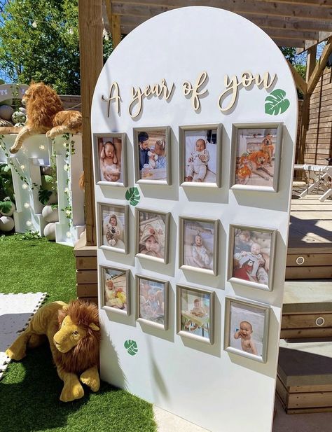 Lion King 1st Birthday Party Decorations, Safari Birthday Party One Year, Wild One Candy Table Ideas, Diy Zoo Party Decorations, Wild 1 Birthday Party Boy, Safari 1st Birthday Party Boy, Wild One Birthday Party Boys Decorations, Wild One Birthday Ideas, Bautizo Ideas Boy