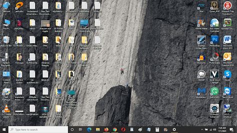 How To Show Default Desktop Icons In Windows 10 - My Computer, Recycle Bin Desktop Homescreen, Computer Homescreen, Wallpaper Windows 10, Background Change, Desktop Windows, Desktop Icons, Recycle Bin, Lots Of Windows, Laptop Windows