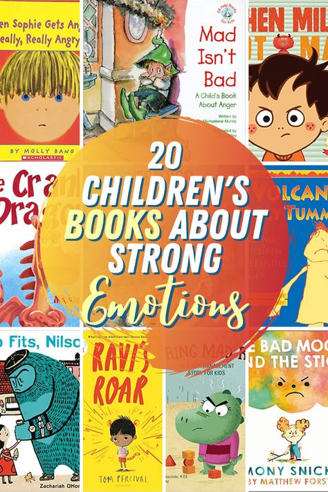 Books can help kids recognize and properly deal with intense emotions. These great books about emotions for kids are helpful! Books About Emotions, Emotions For Kids, Tradition Ideas, Complex Emotions, Counseling Tools, Emotional Books, Intense Emotions, Kid Books, Dealing With Anger