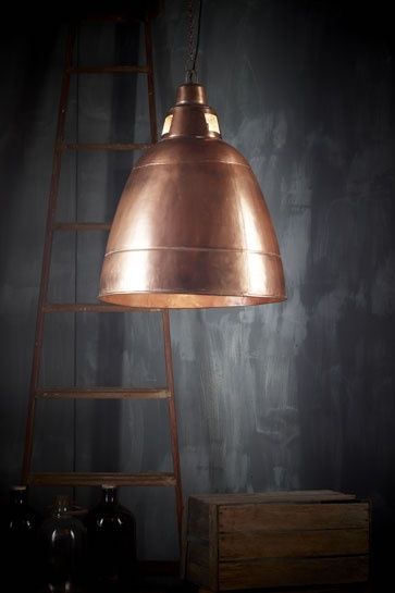 Copper Copper Lamp, Copper And Pink, Pink Copper, Copper Pendant Lights, Copper Lamps, Copper Lighting, Copper Rose, Copper And Brass, In The Mood