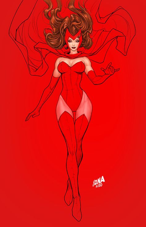 Strange Academy, David Nakayama, Scarlet Witch Comic, Witch Drawing, Arte Nerd, Scarlet Witch Marvel, Scarlett Witch, Jack Kirby, Marvel Entertainment