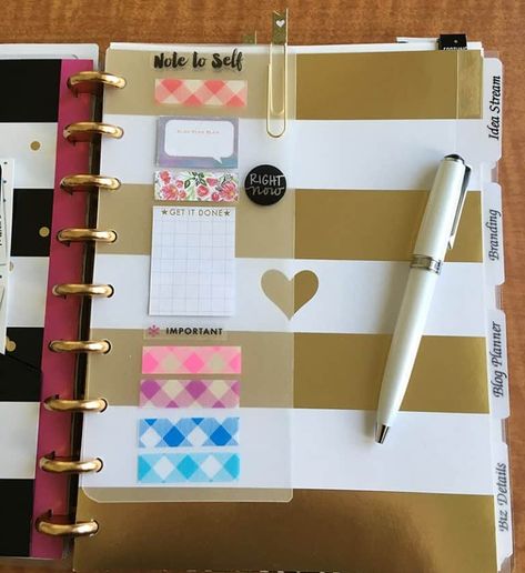 Diy Happy Planner Accessories, Diy Binder Planner Ideas, Diy Planner Inserts, Diy Planner Dashboard, Cricut Planner Ideas, Diy Planner Binder, Digital Bullet Journal, Happy Planners, Diy Planner Notebook