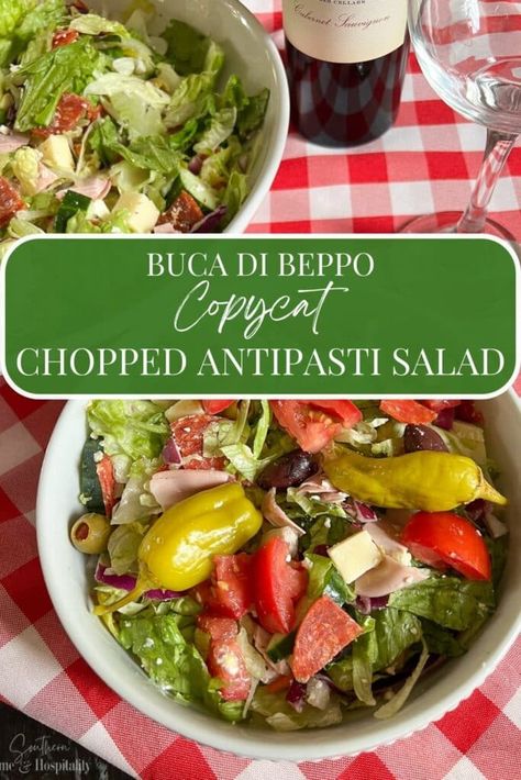 Antipasto Chopped Salad, Antipasto Salad Dressing, Antipasto Salad Recipe, Antipasto Salad, Pork Salad, Vinaigrette Salad, Easy Mediterranean Diet Recipes, Italian Meats, Savory Salads