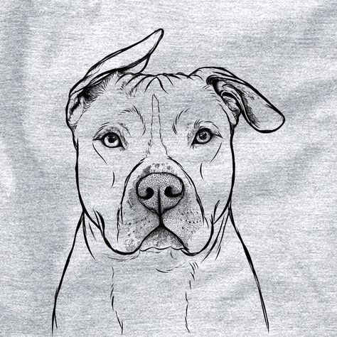 Pitbull Dog Sketch, Bully Dog Drawing, Pitbull Sketch Drawings, American Bully Tattoo Ideas, Pitbull Tattoo Stencil, Scachbook Idea, Pitbull Drawing Pencil, Pitbull Drawing Cartoon, Dog Drawing Pitbull