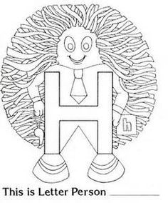 This teacher has all the Letter People print outs, as well as great activities to go with them! Description from juxtapost.com. I searched for this on bing.com/images The Letter People, Letter People, People Coloring Pages, Abc Activities, Print Outs, Preschool Letters, Letter Activities, Alphabet Preschool, Letter H