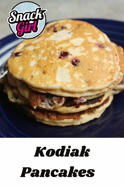 Kodiak Cakes Recipe, Kodiak Pancakes, Whole Grain Pancakes, Pancake Mix Recipes, Kodiak Cakes, How To Make Pancakes, Macro Meals, Pancake Mix, Ww Recipes