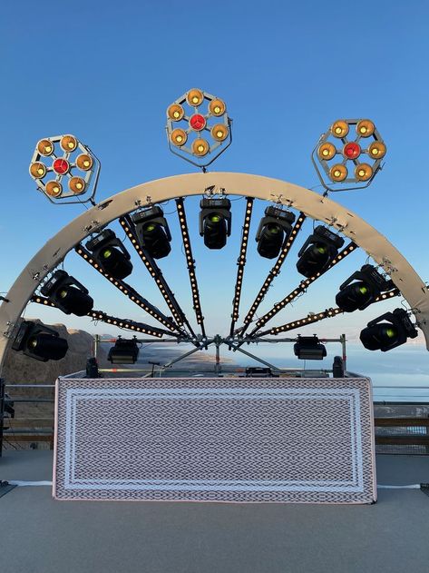 Boho Dj Booth, Dj Booth Decor, Desert Party Decorations, Boho Event Decor, Dj Booth Ideas, Dj Booth Design, Outdoor Events Decor, Boho Event, Event Decor Ideas